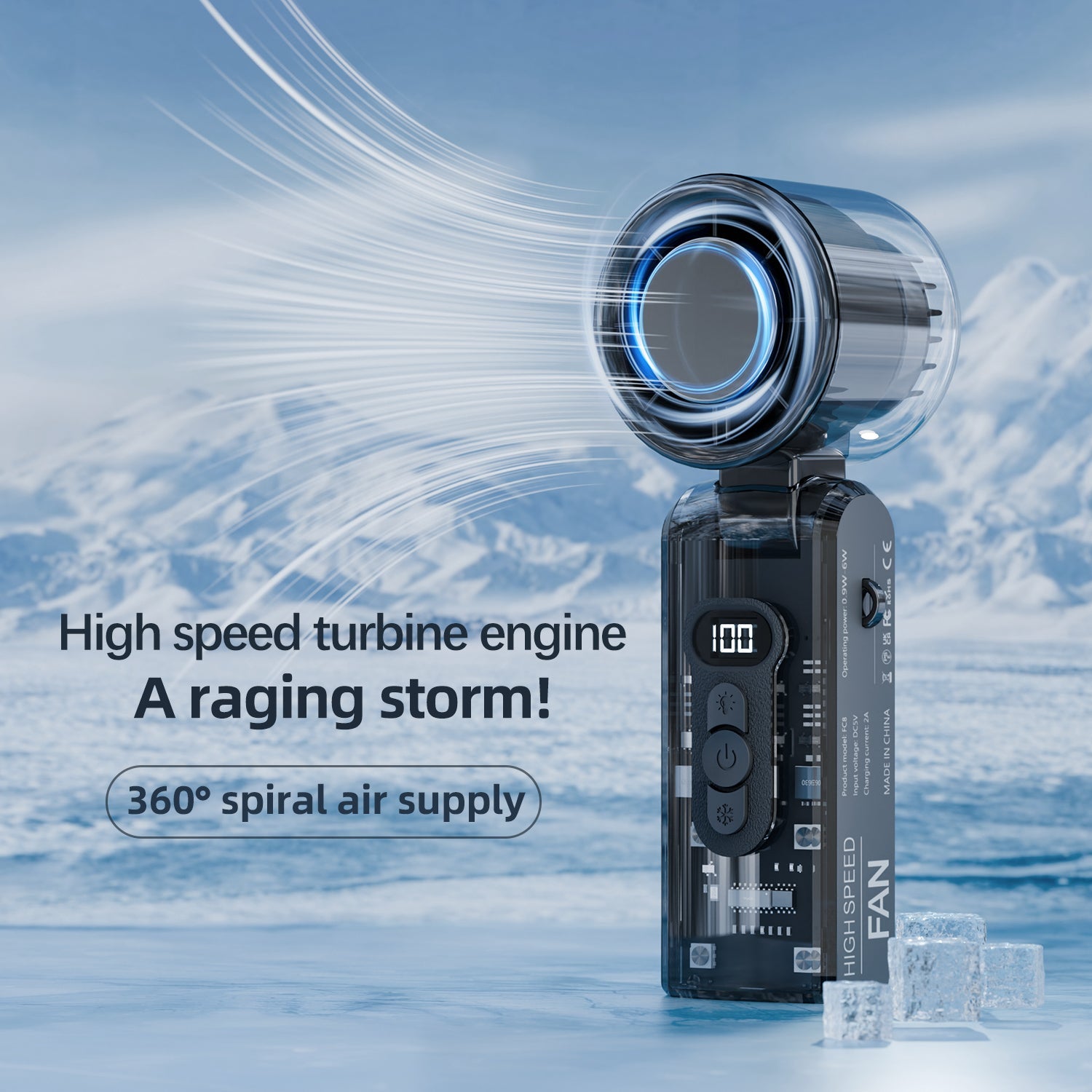 FrostMate™ ChillFan — Freeze the Heat in a Flash