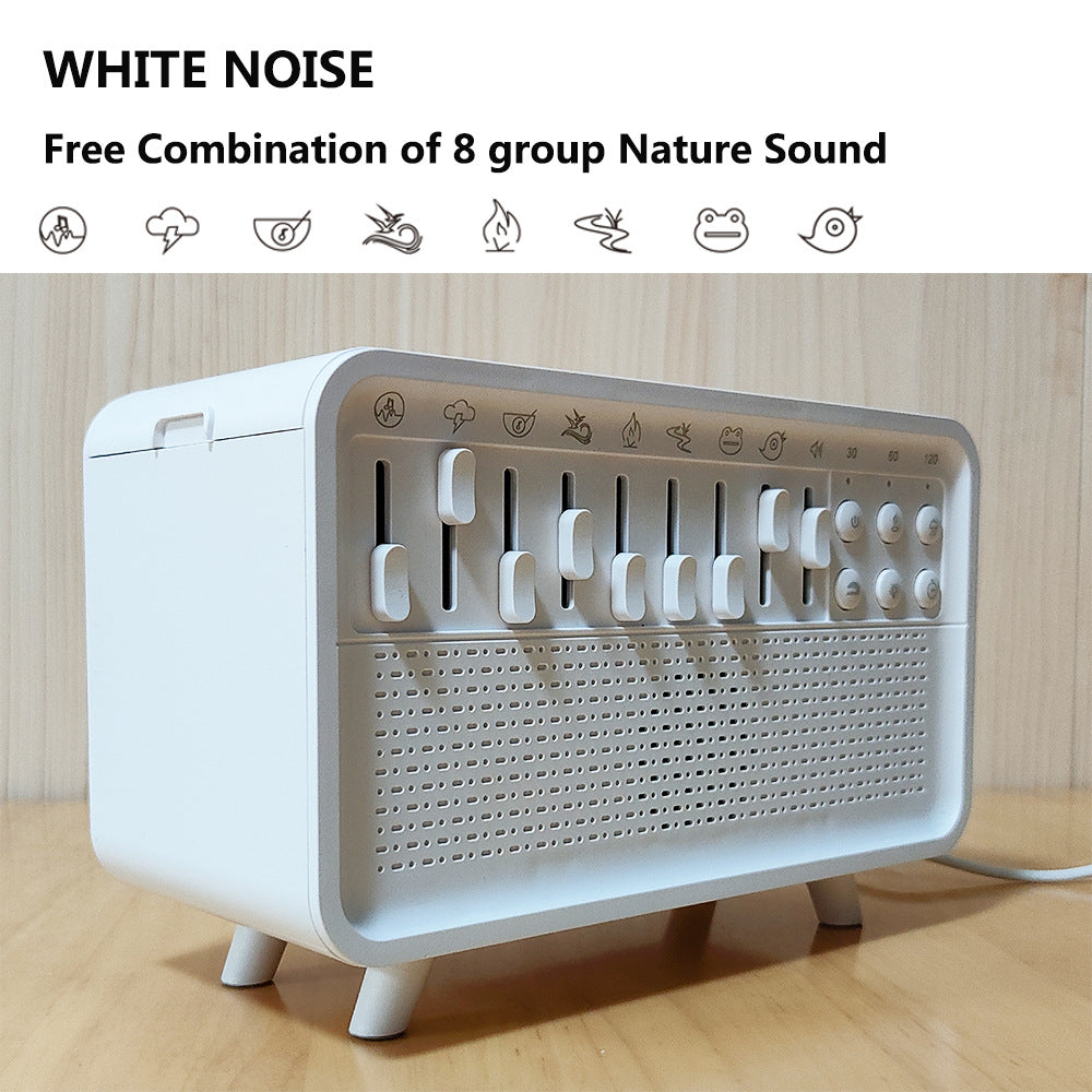 DreamMist Harmony – White Noise Sound Machine with Scented Mist & Ambient Night Light