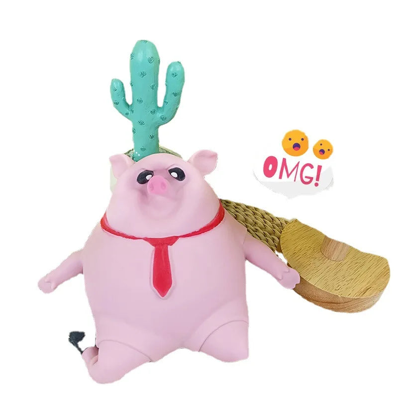 Squishy Stretchy Pig Toy – Stress Relief That’s Seriously Adorable