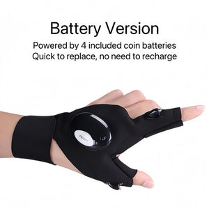 LumiHands™ FlexGloves — Light Where You Need It, Hands-Free