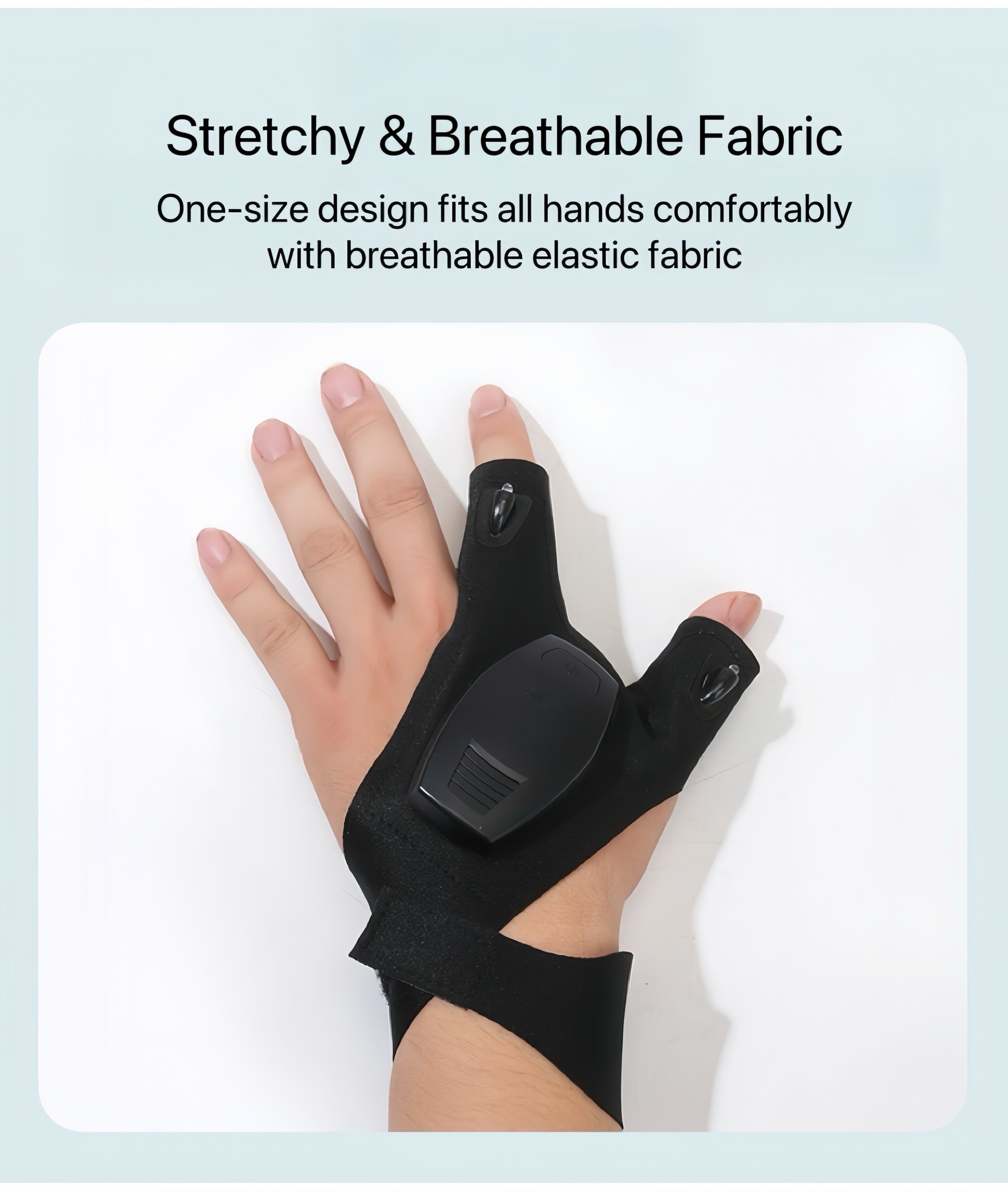 LumiHands™ FlexGloves — Light Where You Need It, Hands-Free