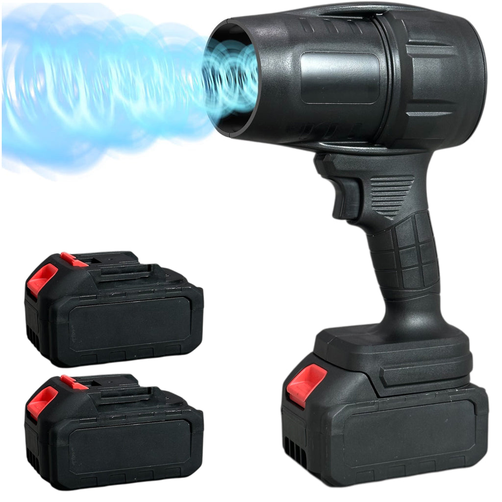 PowerJet Pro – Cordless Turbo Air Blower with Dual Battery & Speed Control
